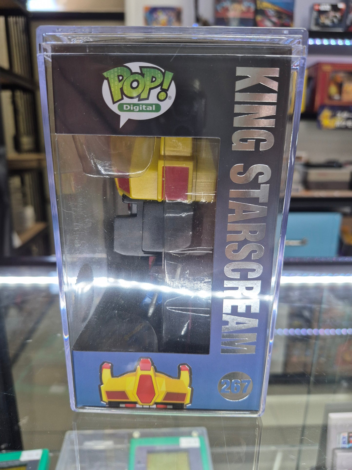 Funko Pop 267 King Starscream Digital LE 999 GRAIL  Transformers w/Pop Hard Stack