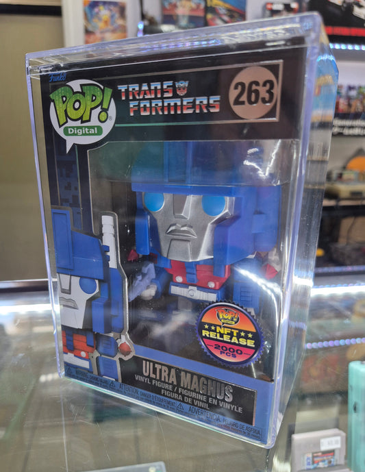 Funko Pop 263 Ultra Magnus Digital LE 2000 Legendary Transformers w/Pop Hard Stack