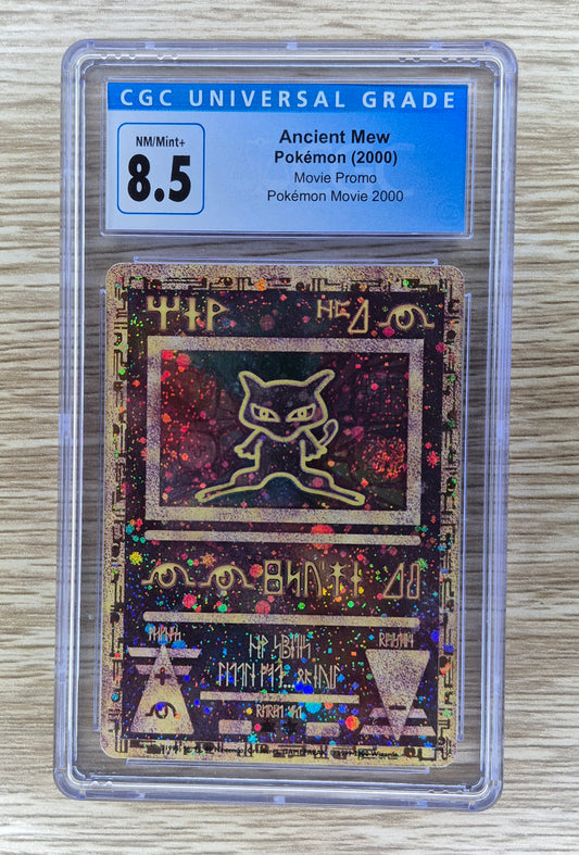 2000 Pokémon Ancient Mew Movie Promo CGC 8.5