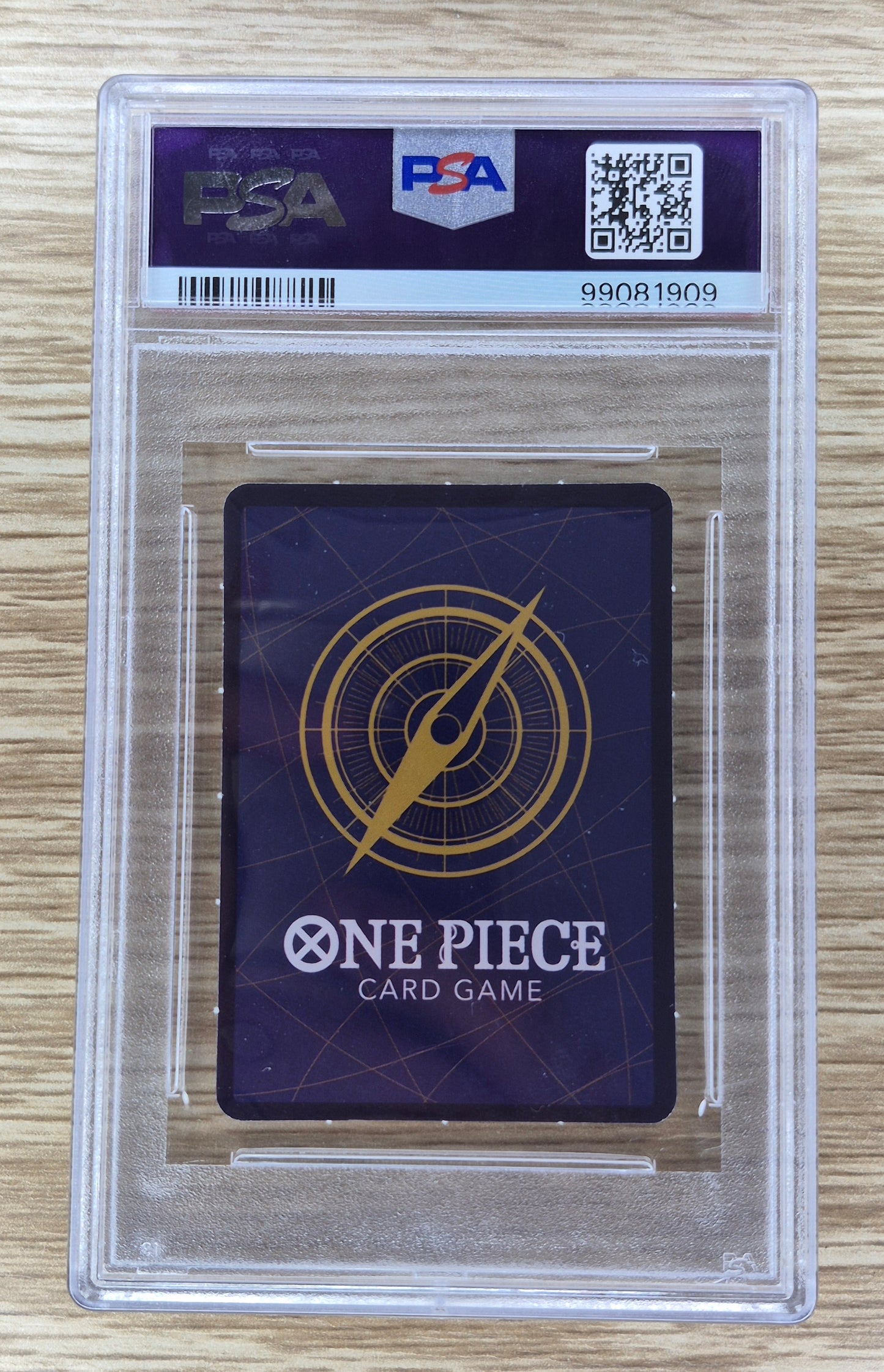 2023 One-Piece Japanese Mini Nami Non Holo Perforated OP01-016 GEM-MT PSA 10