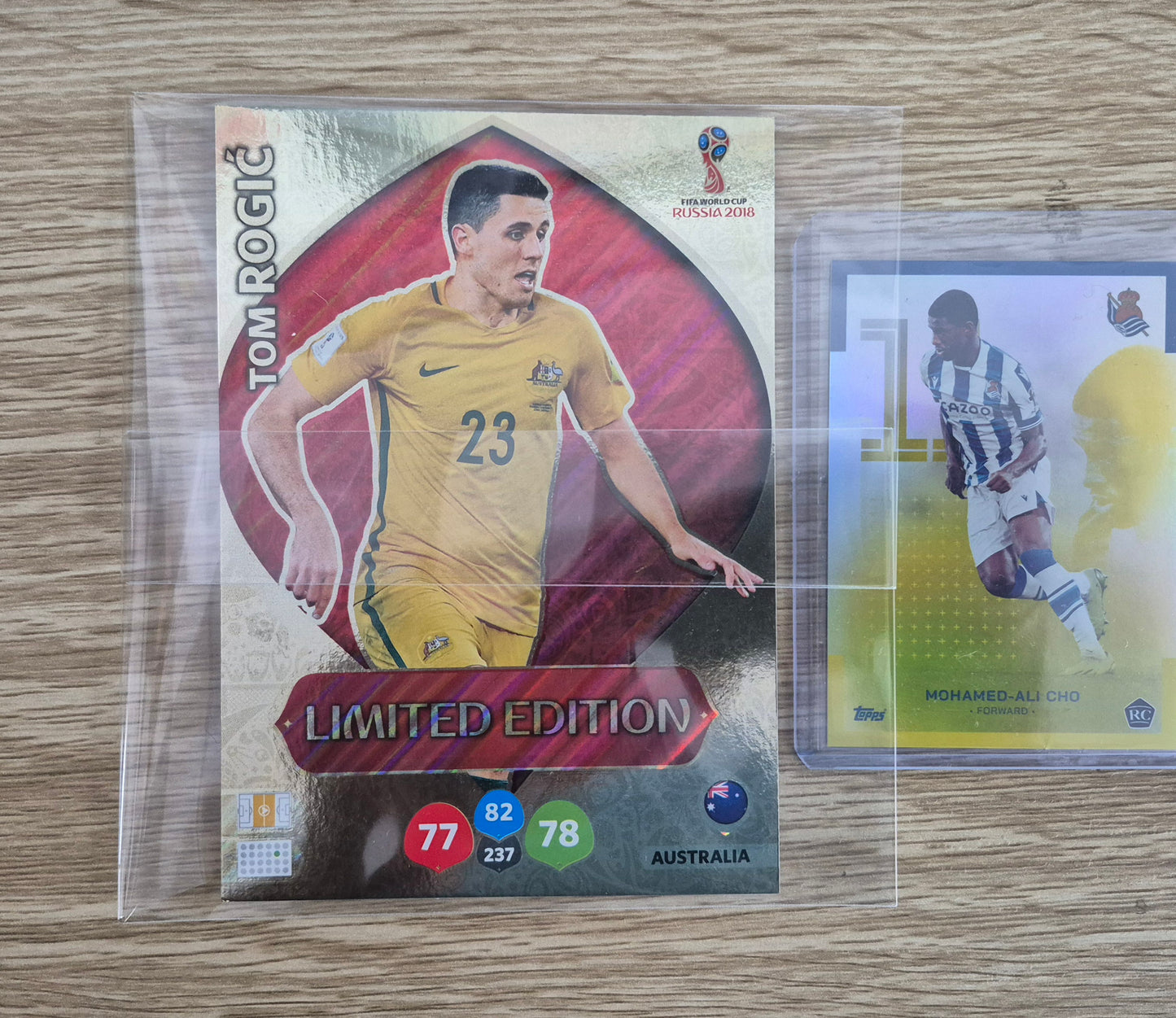 Fifa World Cup Russia 2018 Gold Tom Rogic(AUS) Giant Limited Edition Card
