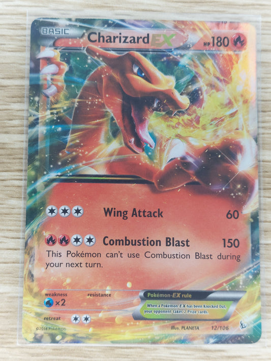 Pokemon 2014 Charizard EX XY Flashfire 12/106