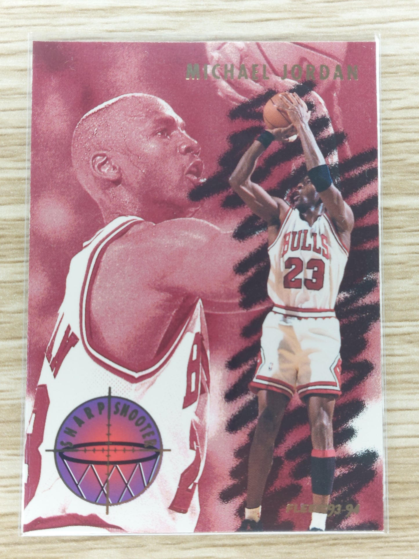 1993-1994 Fleer Michael Jordan "Sharpshooter" 3 of 10