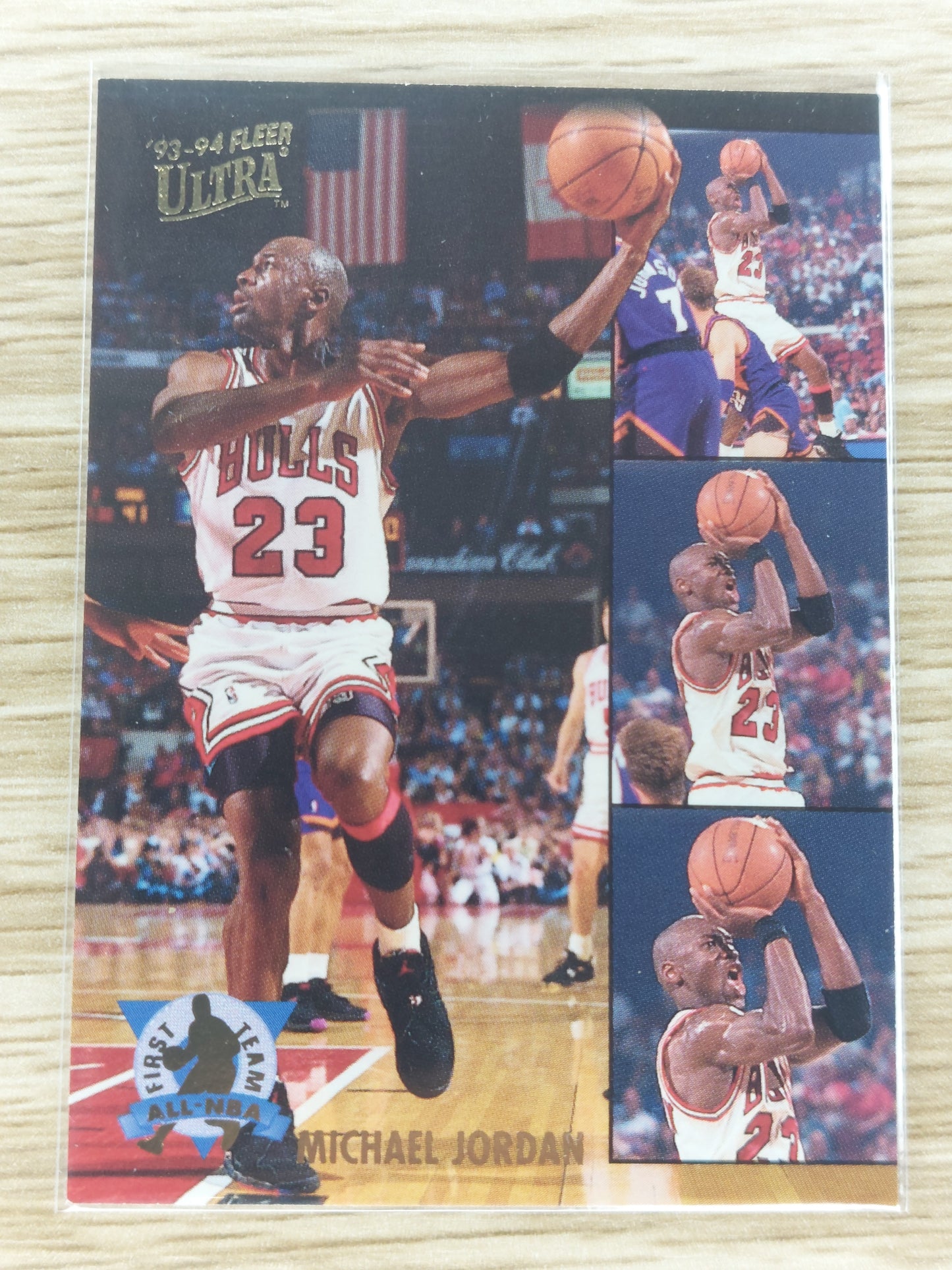 1993-1994 Fleer Ultra Michael Jordan First Team All-NBA 2 of 14