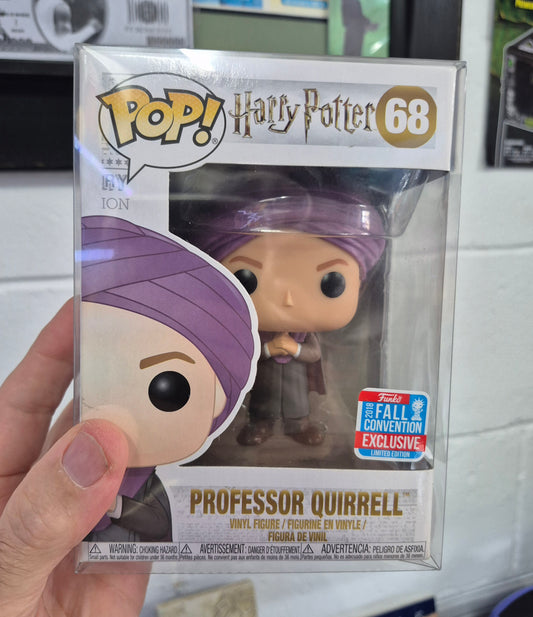 Professor Quirrell #68 POP! Vinyl (2018 Fall Convention Exclusive)SEE Pics