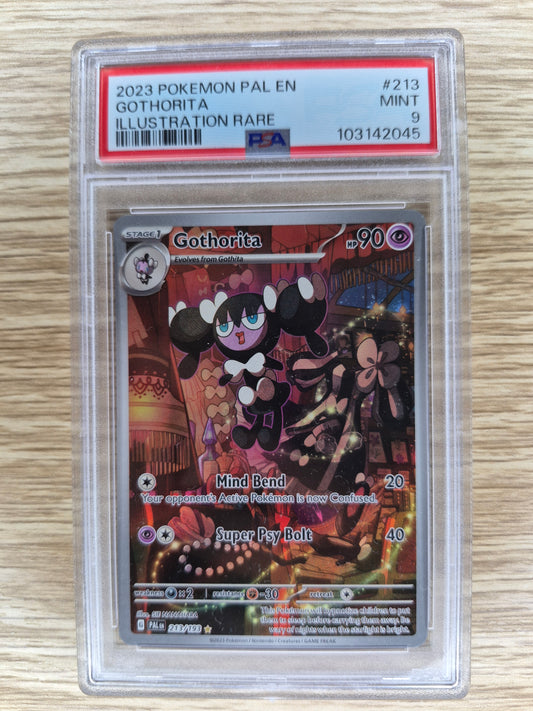 2023 Pokémon Paldea Evolved 213/193 Gothorita Illustration Rare PSA 9