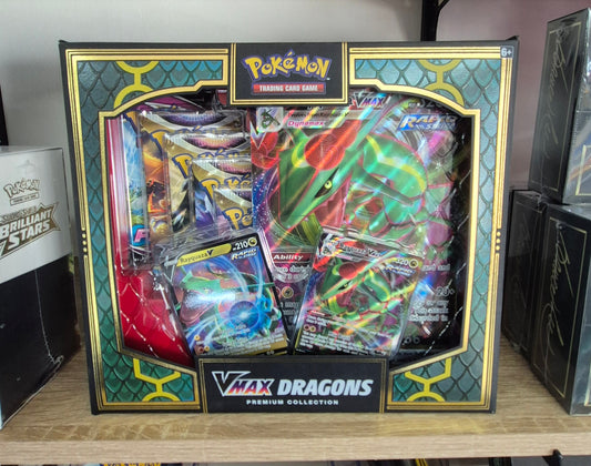 POKÉMON TCG VMAX Double Dragon Premium Collection NEW SEALED Rayquaza