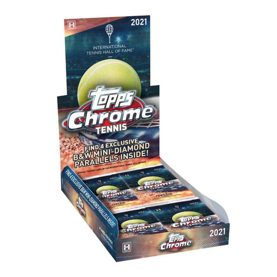 2021 Topps Chrome Tennis Hobby Lite Box