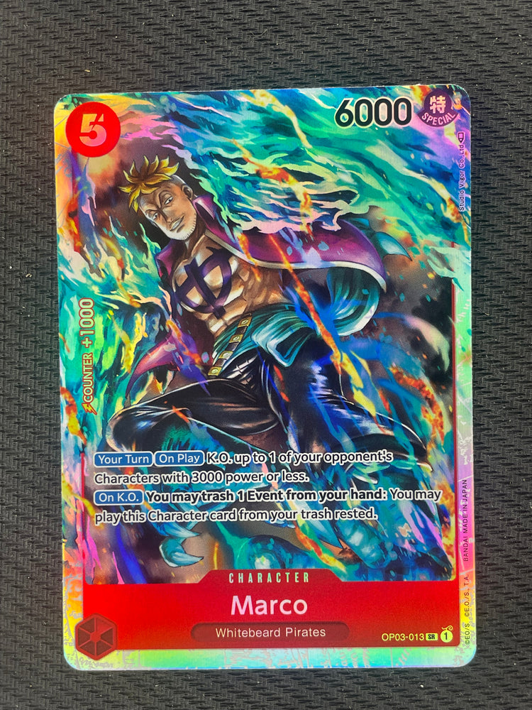 One Piece TCG OP03-013 Marco Super Rare