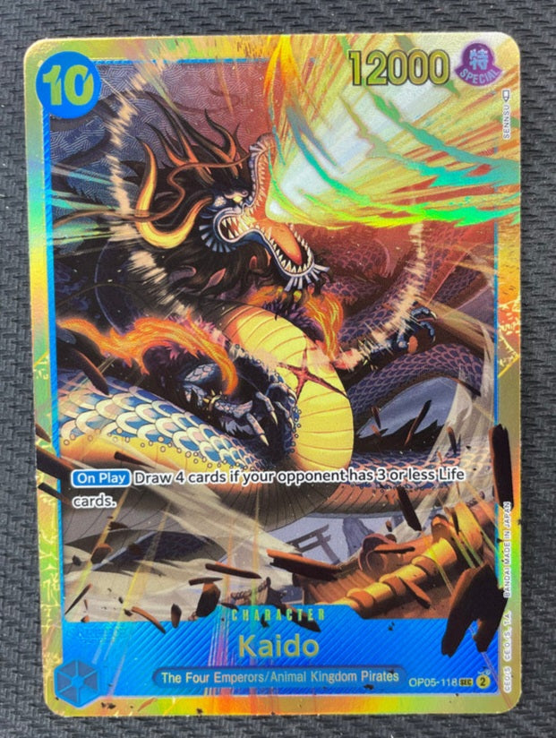 One Piece TCG Awaking of the New Era OP05-118 Kaido SEC