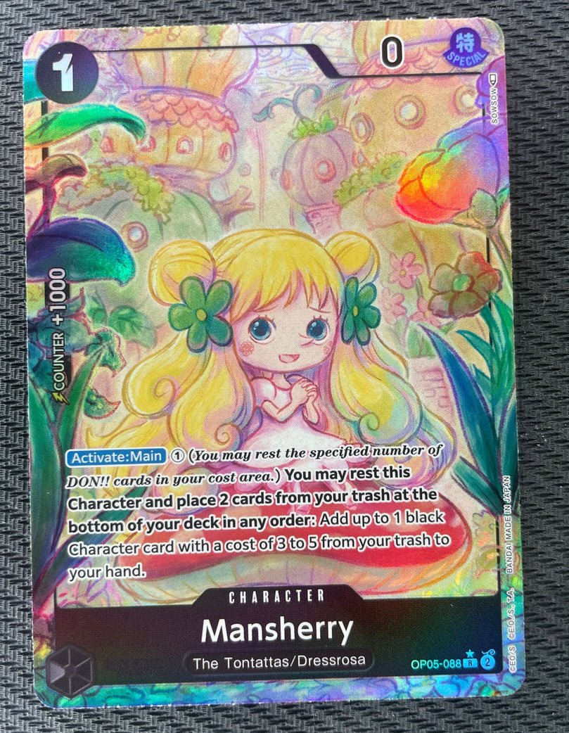 One Piece TCG Awaking of the New Era OP05-088 Mansherry Alternate Art