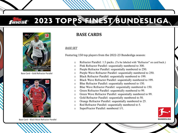 2022/23 Topps Finest Bundesliga Soccer Hobby Box