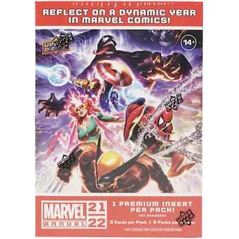 2021/22 Upper Deck Marvel Annual Blaster Box