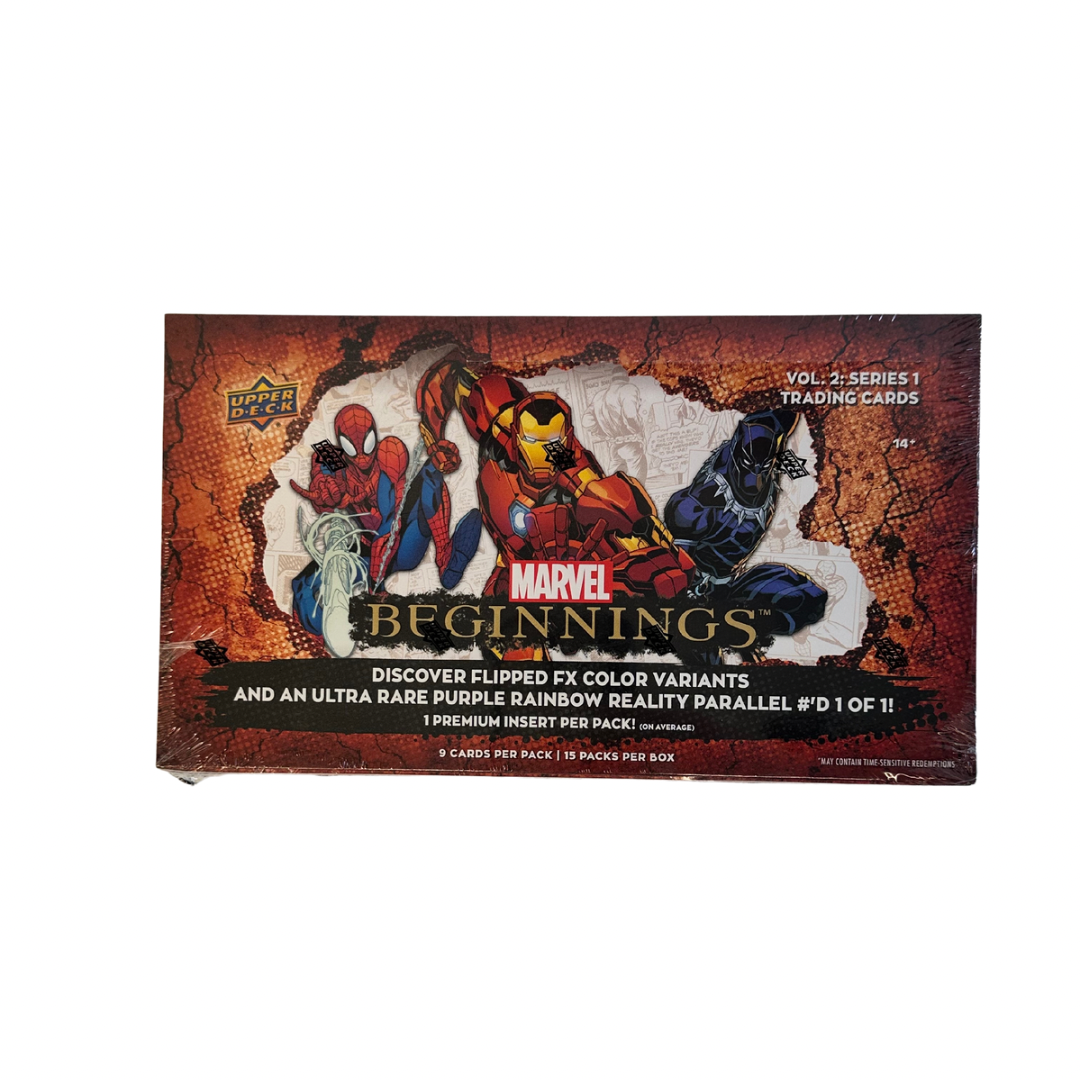 2022 Upper Deck Marvel Beginnings Volume 2 Series 1 Hobby Box