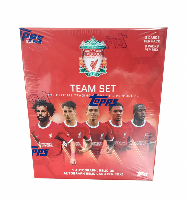 Topps Liverpool Official Team Set 2023-24