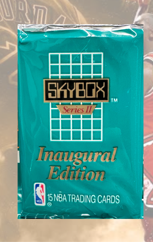 1990/91 Skybox Series 2 Inaugural Edition Basketball Pack