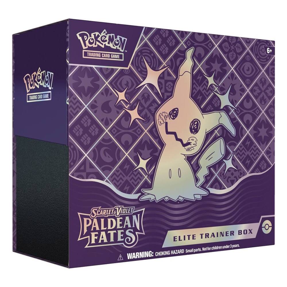 Pokemon Scarlet & Violet Paldean Fates Elite Trainer Box