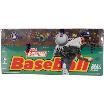 2024 Topps Heritage Baseball Hobby Box