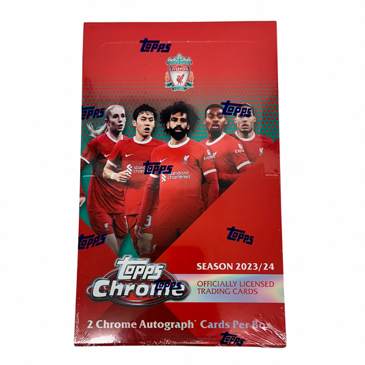 2023/24 Topps Chrome Liverpool FC Team Hobby Box