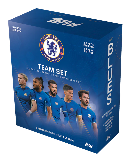 2023/24 Topps Chelsea FC Official Team Set Box