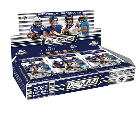 2023 Topps Composite Football Hobby Box 3 AUTOGRAPHS PER BOX