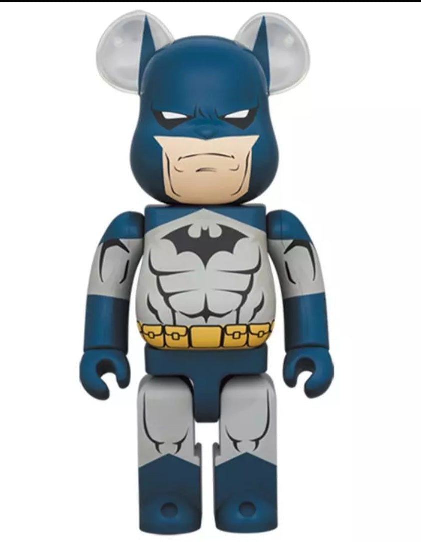 Medicom Bearbrick 400% + 100% DC BATMAN ( BATMAN : HUSH Ver. )