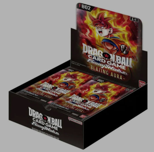 Dragon Ball Super Card Game Fusion World Blazing Aura Booster Box FB02