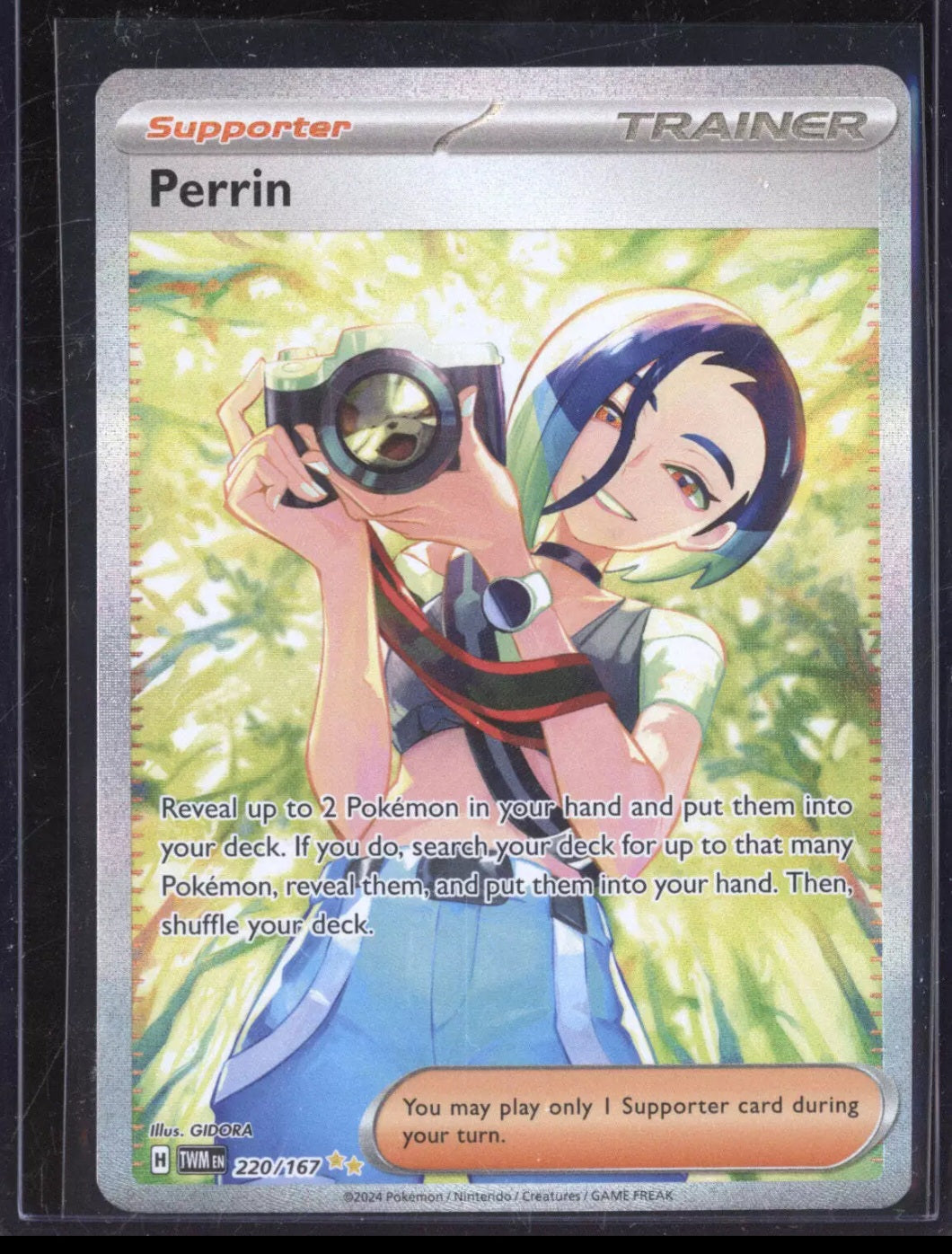 Perrin 2024 Pokemon Twilight Masquerade 220/167 Special Illustration Rare