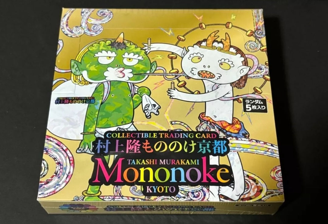 Takashi Murakami Trading Card Mononoke Kyoto Japanese 1 BOX with shrink New 2024