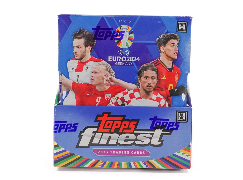 2024 TOPPS FINEST ROAD TO UEFA SOCCER HOBBY BOX