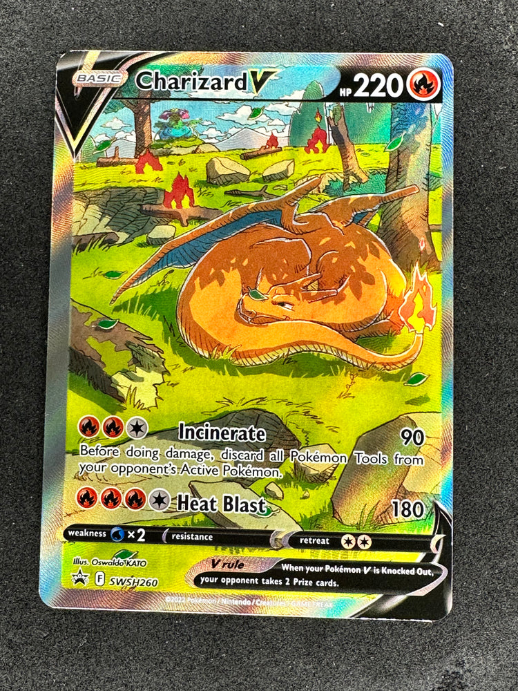 2022 Pokemon Black Star Promo SWSH260 Charizard V Full Art