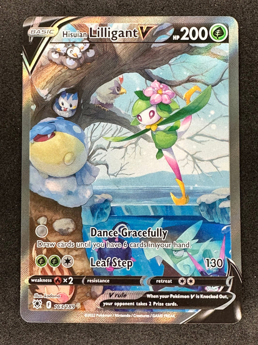 2022 Pokemon Astral Radiance 163/189 Hisuian Lilligant V Alternate Art