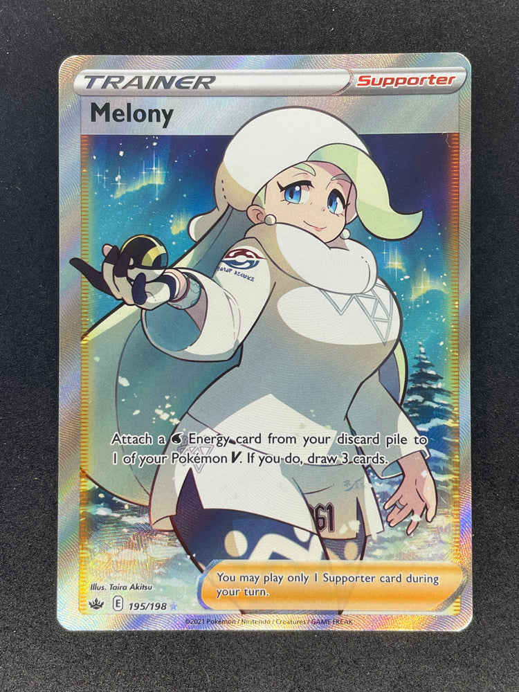 2021 Pokemon Chilling Reign Melony 195/198 Full Art