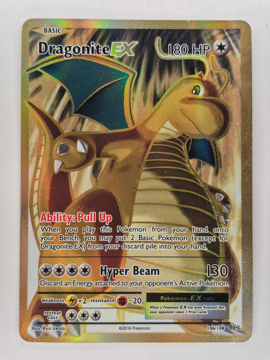 Pokemon TCG - Dragonite EX 106/108 XY Evolutions Full Art MP