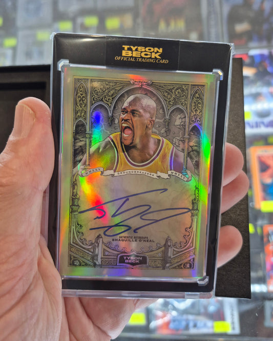 2026 Tyson Beck/Shaquille O'neal Groundbreaker On Card Auto 06/25