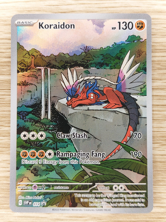 2023 Pokemon Koraidon Black Star Promo SVP 014
