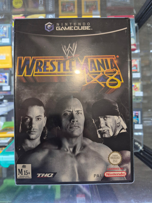 Wrestlemania X8 - Nintendo Gamecube with Manual (AUS PAL) WWF, WWE
