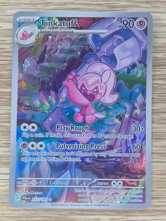 Pokémon TCG Tinkatuff Scarlet & Violet - Paldea Evolved 217/193 Holo Rare