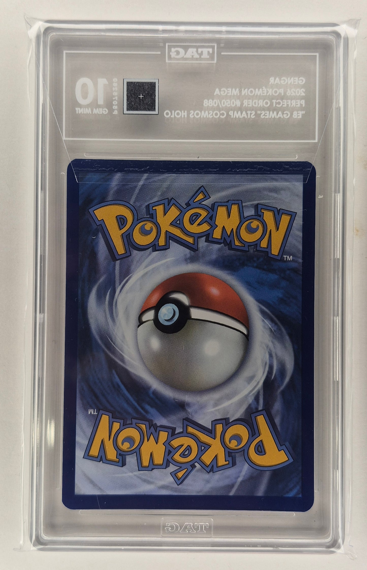 2026 Pokemon  Gengar 050/088 EB Games Exclusive Cosmos Holo Promo TAG 10 Gem Mint