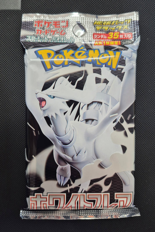 Japanese Pokemon White Flare Fat Pack - 35 cards