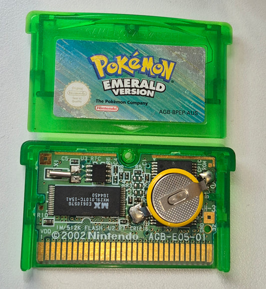 Pokemon Game Boy Advance  Emerald Version AUS PAL NEW Battery Tested & Cleaned