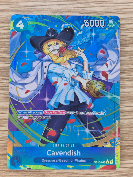 Cavendish (045) (Parallel)OP10-045 Royal Blood Foil Alternate Art Royal Blood