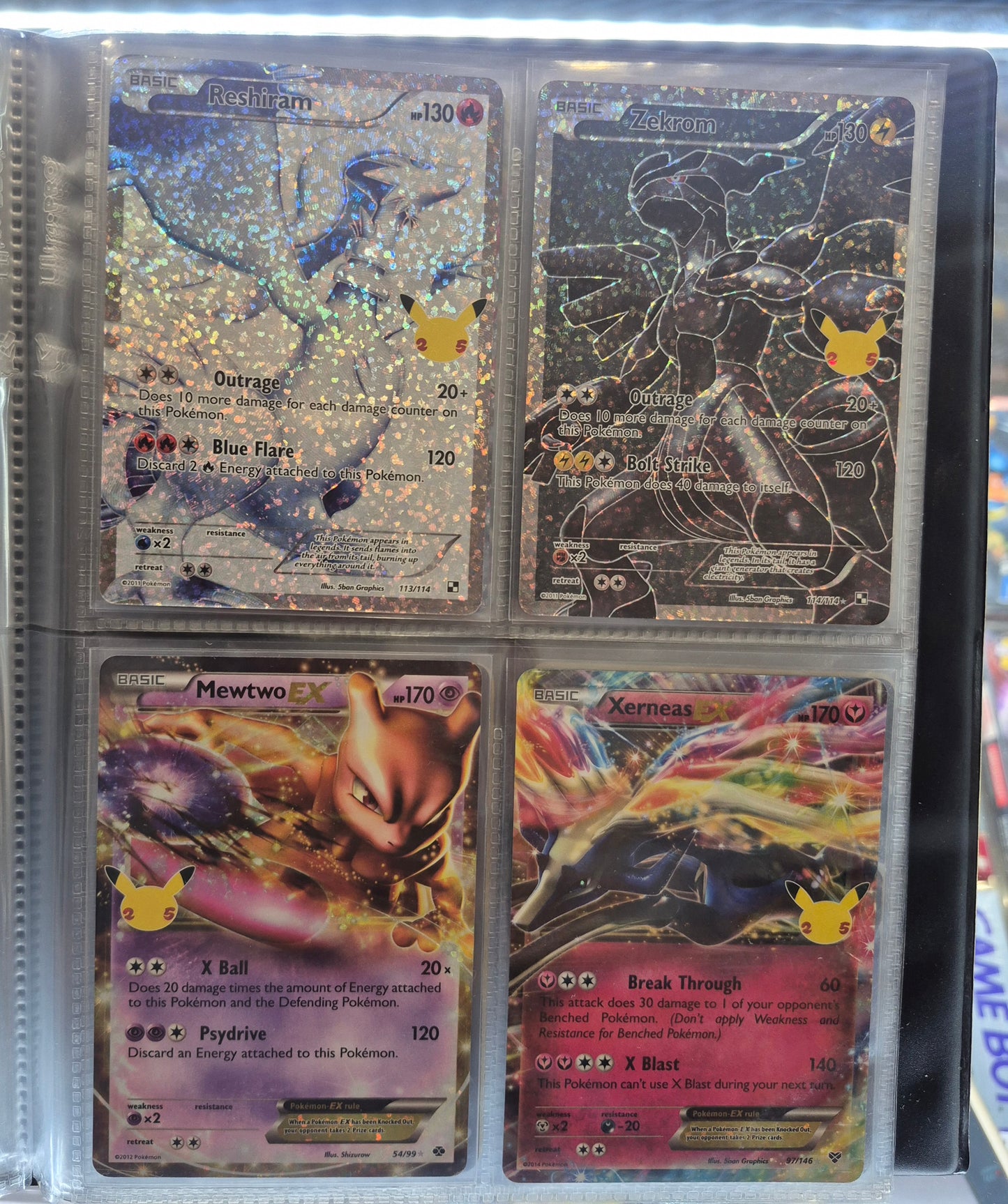 Pokemon Celebrations Complete Set 25+25 include's 10 promos + binder.NM SET