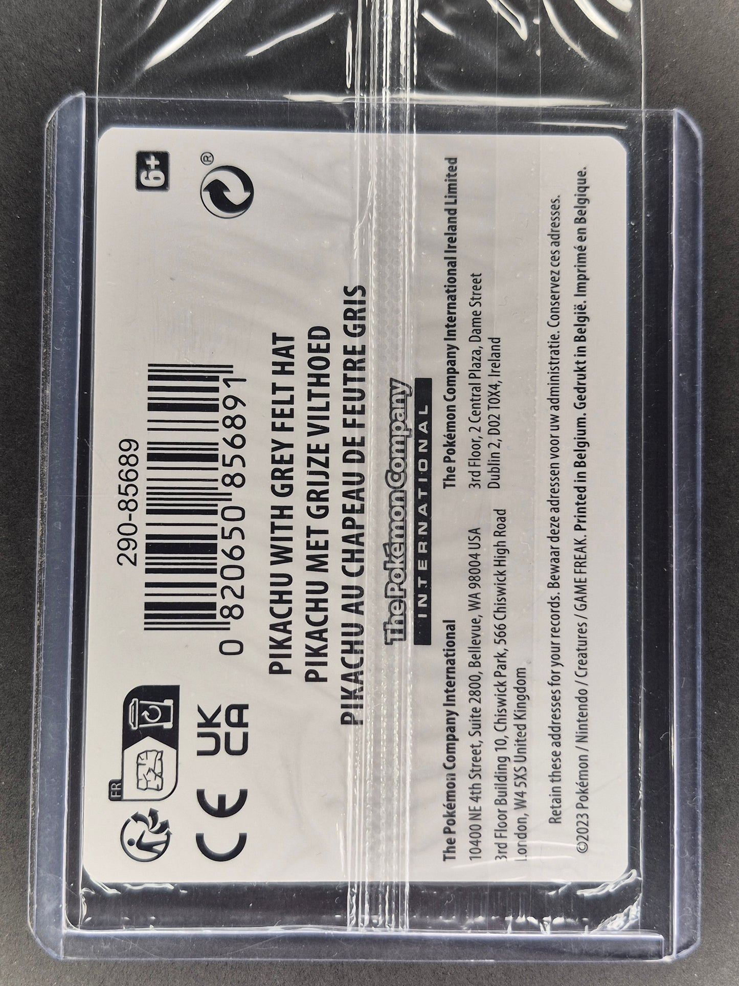 Pikachu with Grey Felt Hat SVP085 SEALED Van Gogh X Promo Pokemon NM