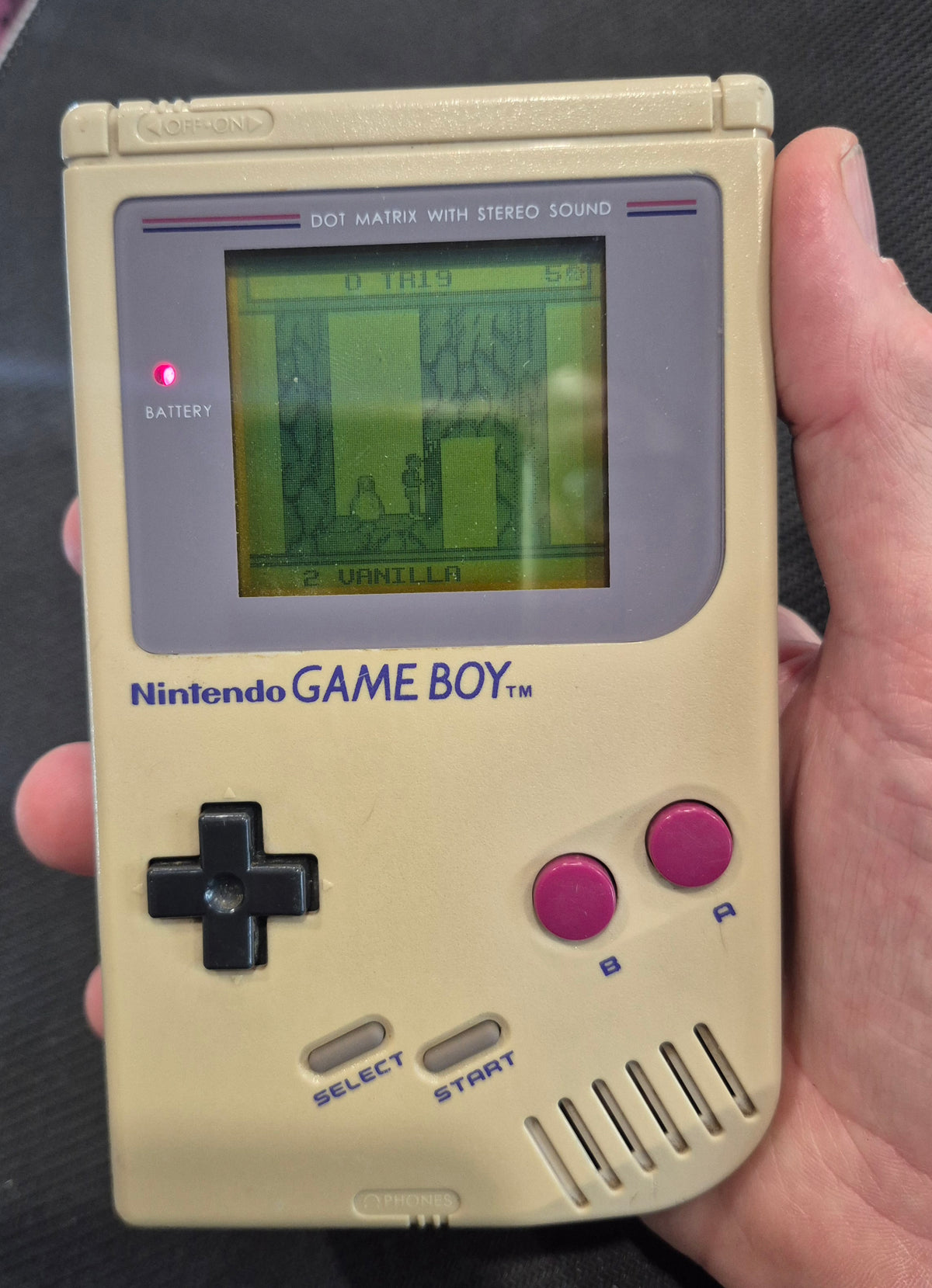 1989 Nintendo Gameboy Game Boy Original DMG-01 Original Grey Tested in Good Condition