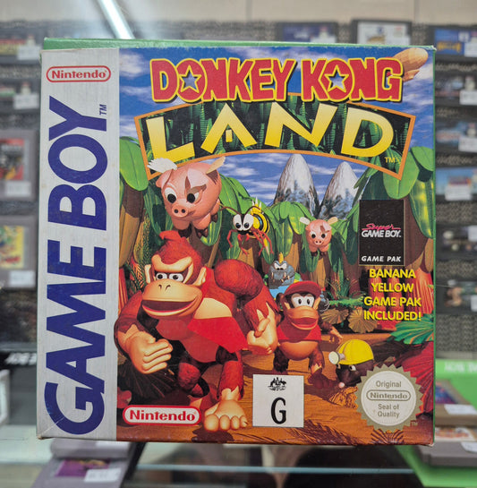 Donkey Kong Land Nintendo Gameboy Game Boxed, New Save Battery(no insert)