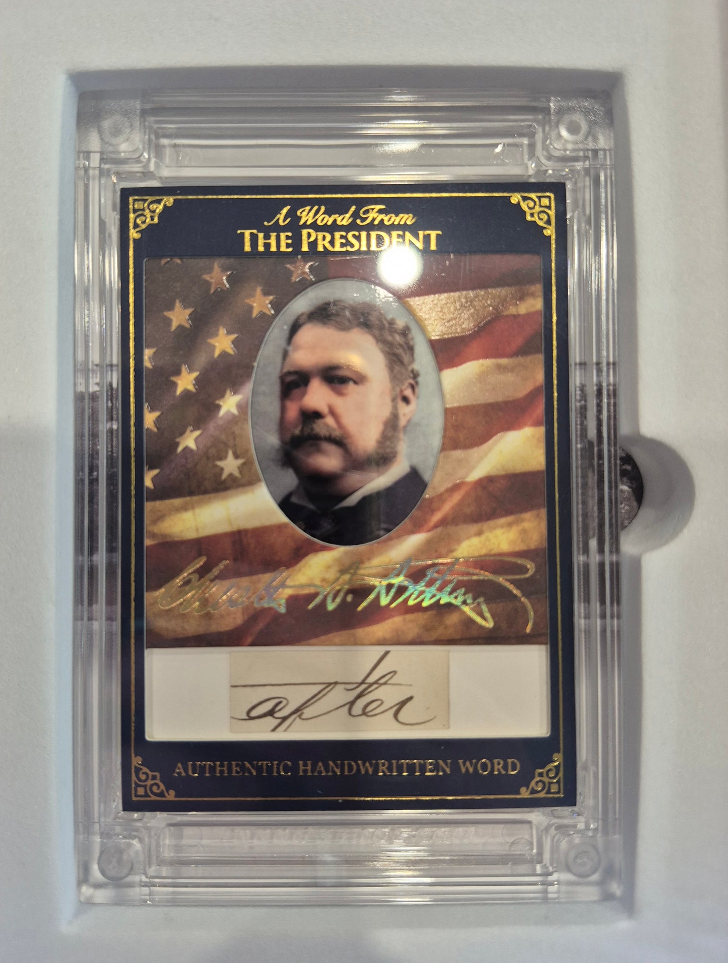 2025 Edition A word from the president 21st Chester A. Arthur AWF-CA21 Boxed