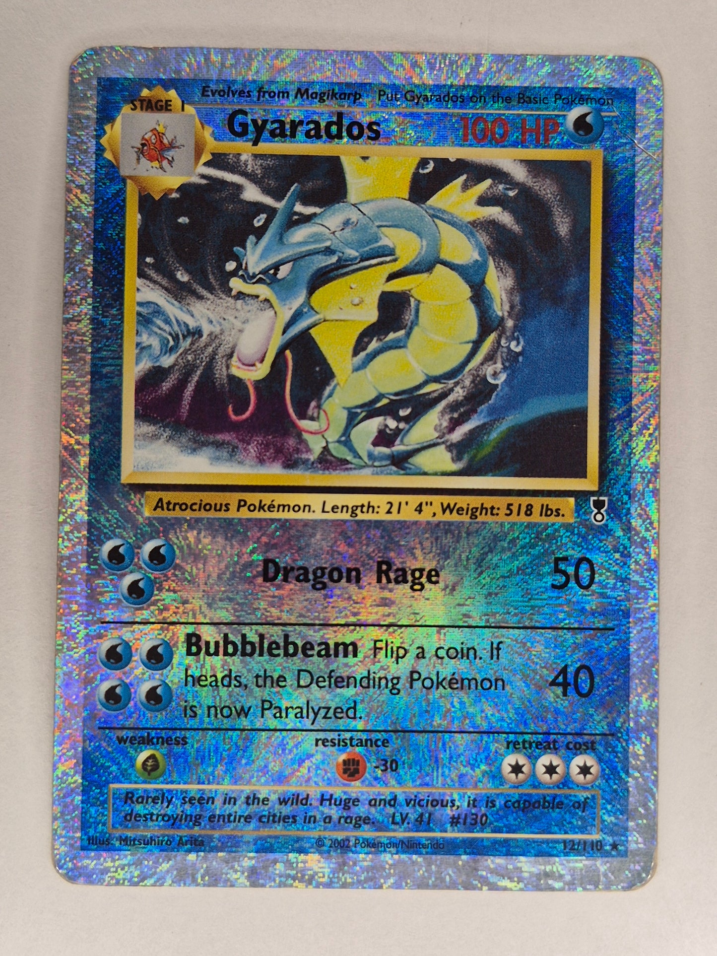 Gyarados 2002 Legendary (Collection) 12/110 Reverse Holo HP