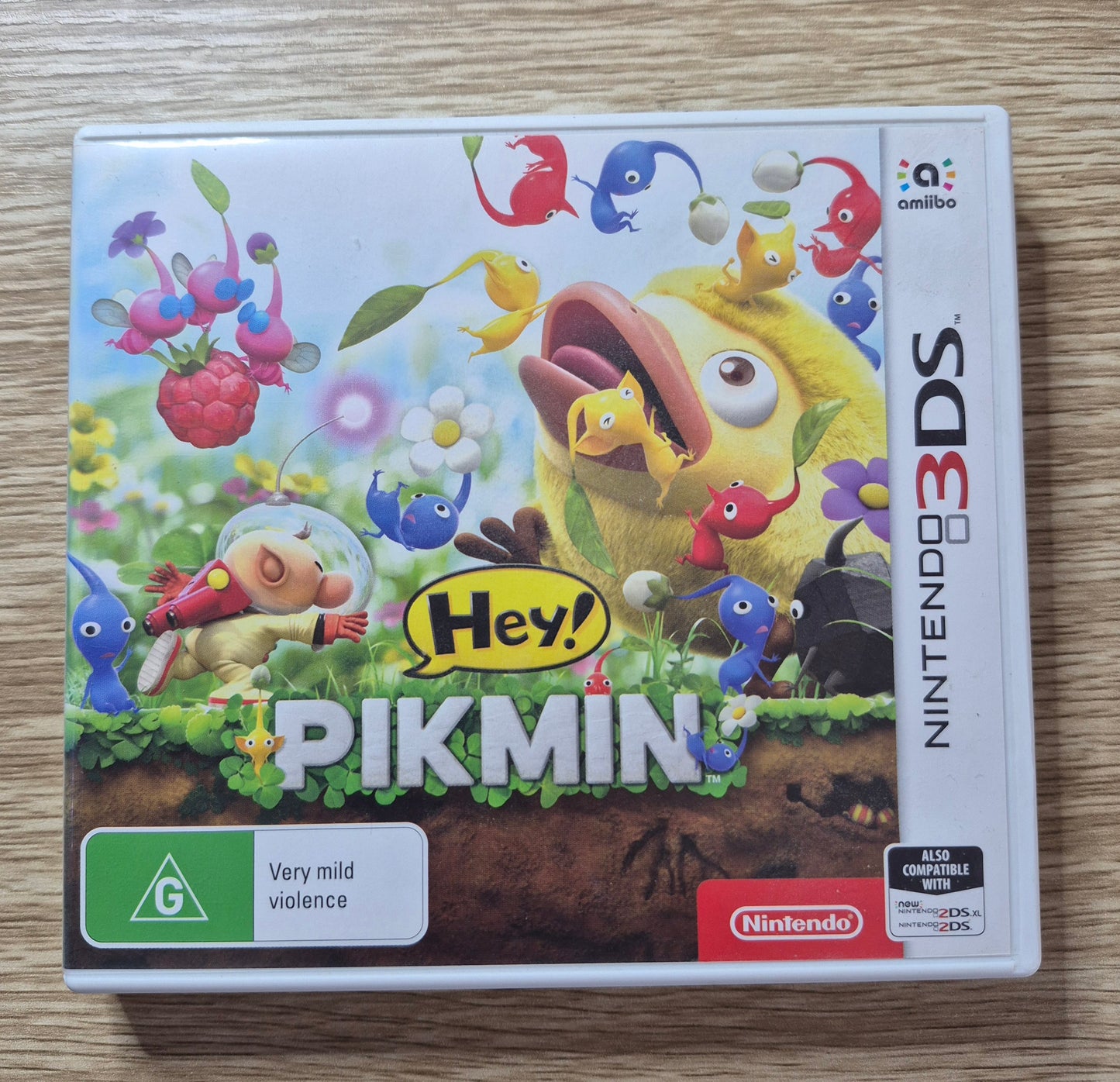2017 Nintendo 3DS AUS PAL Hey PIKMIN Tested in case