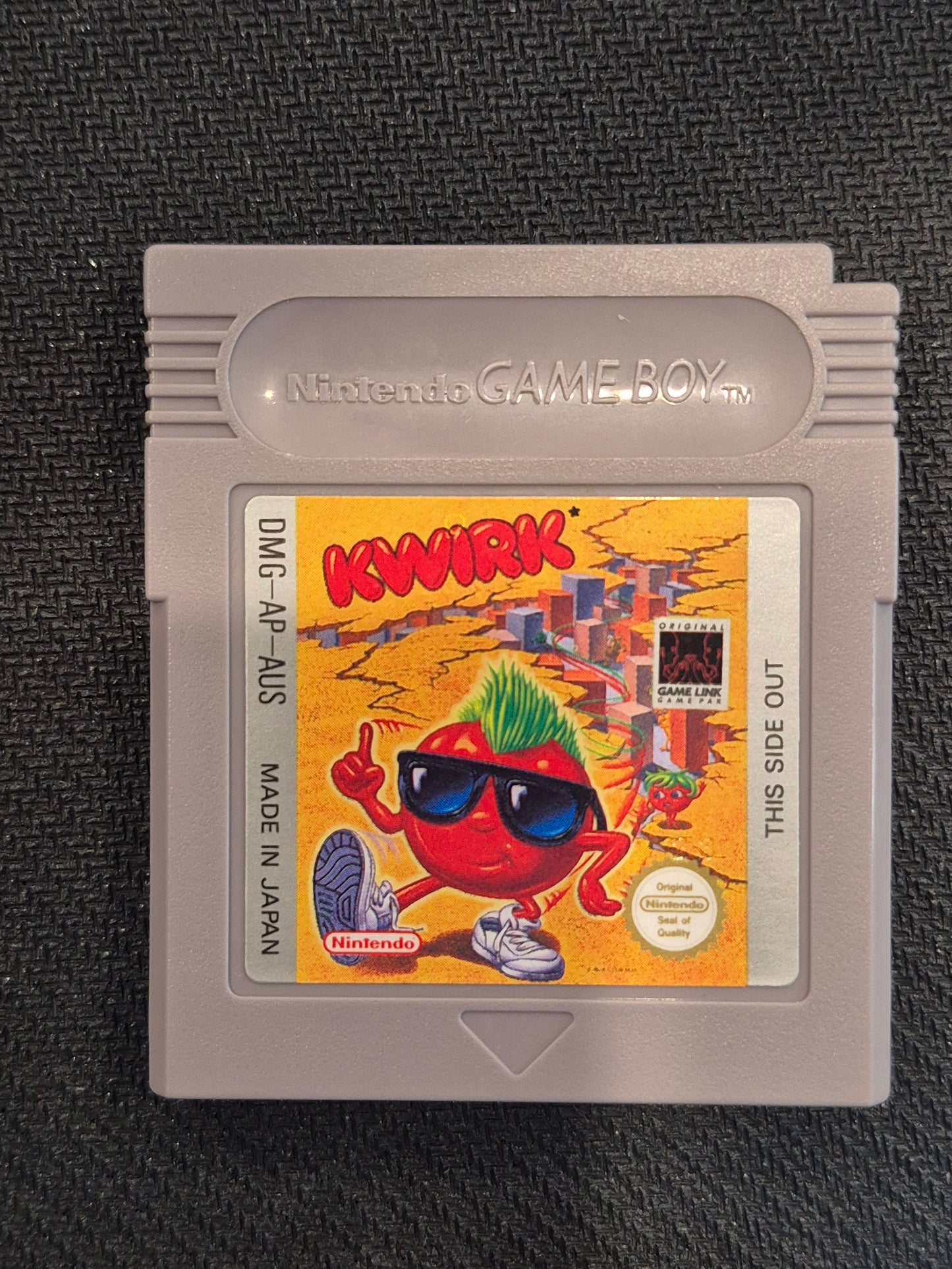 Nintendo Gameboy KWIRK Cart,Tested in VGC with Instructions & Case AUS PAL